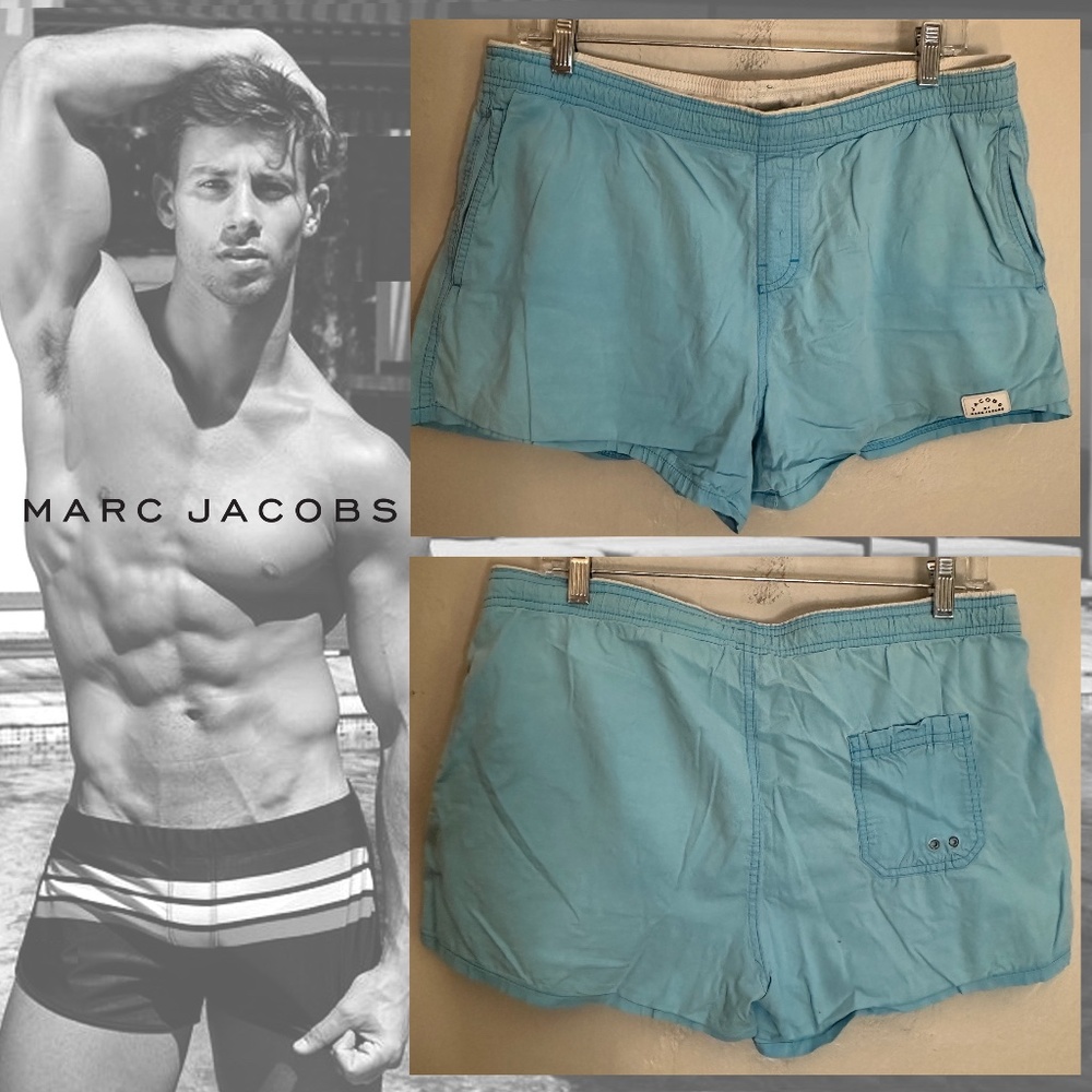 Jacobs by Marc Jacobs Swim Trunks Small Gently worn vintage 98% cotton